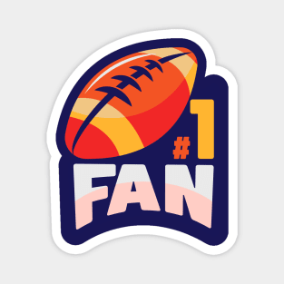 Football Fan Magnet