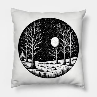 The Moon and The Stars Pillow