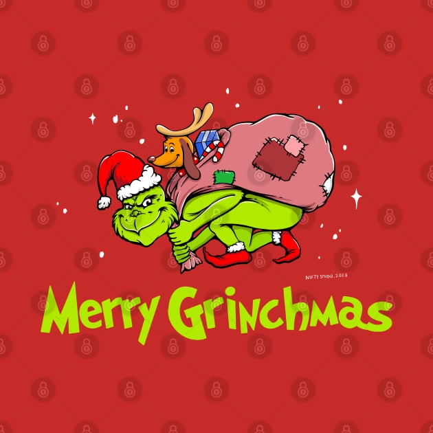 Green Merry Grinchmas by Nifty Studio