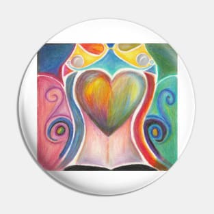 Heart and Emotions Pin