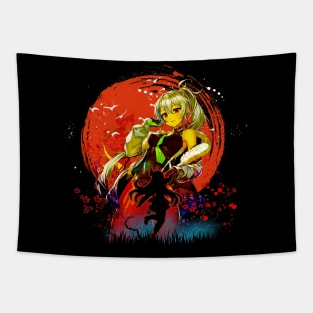 Haru's Resurgence SoulWorkers Gaming Shirt Tapestry