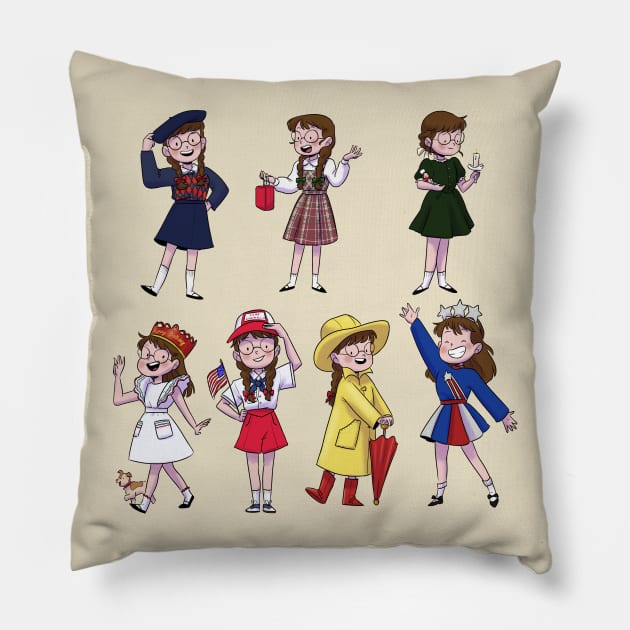 Molly McIntire Pillow by LaurenS