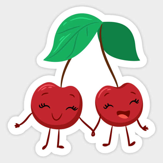 Fruit Lover Cute Kawaii Design - Fruit Lover - Autocollant | TeePublic FR
