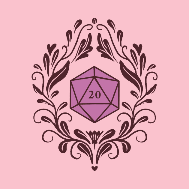 Damask D20 by Olooriel