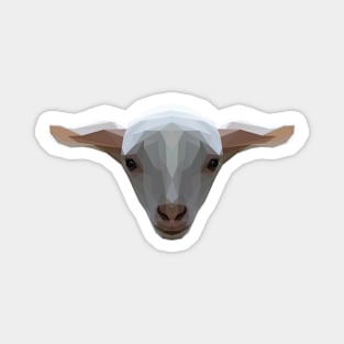 Low poly goat Magnet