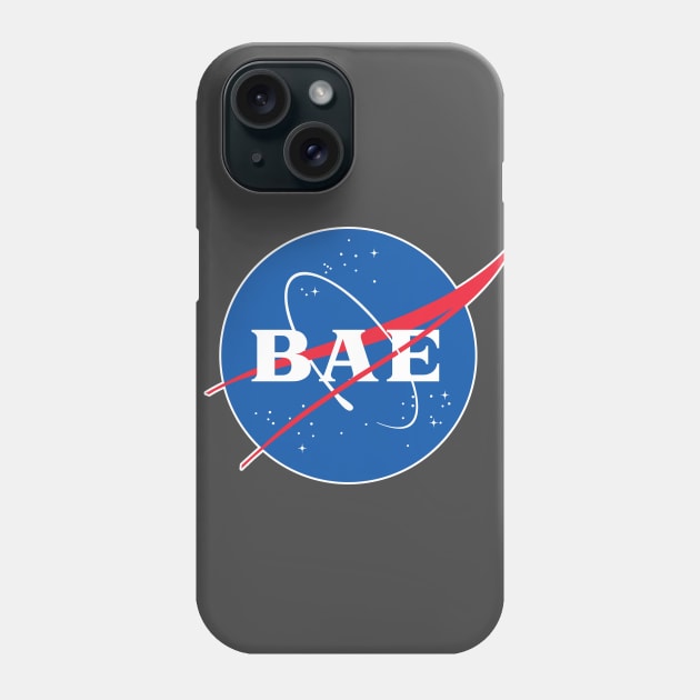 BAE - Nasa Parody Logo Design Phone Case by DankFutura