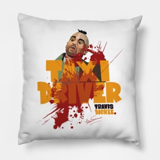 Taxi Driver Finale Tribute - Iconic Martin Scorsese Moment Pillow