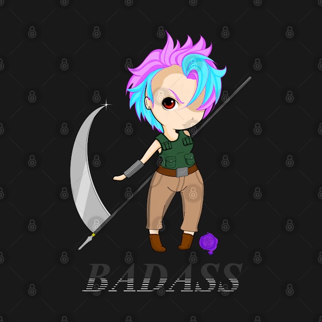 Badass Chibi by Narithian