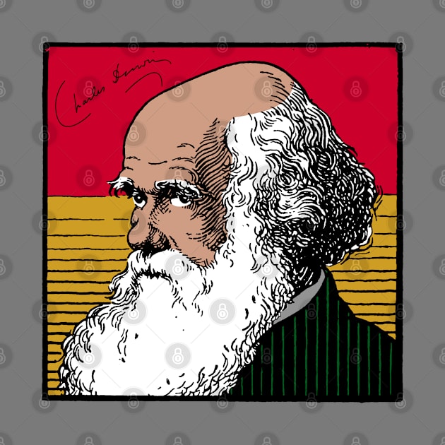 Charles Darwin by Historia