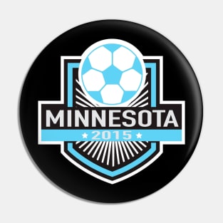 Minnesota Soccer Pin