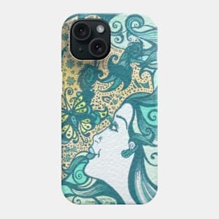 Teal Dreams Phone Case