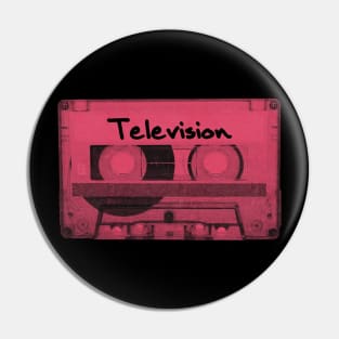 Television Cassette Tape Vintage Pin