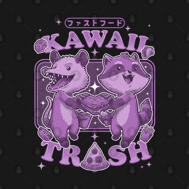 Kawaii Fastfood Trash Animals by Studio Mootant