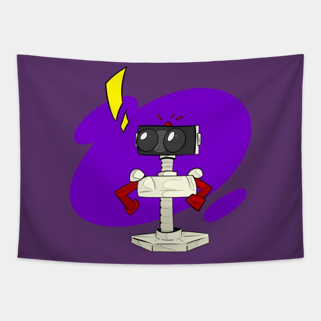 Best Robot Tapestry by Peables