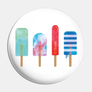 Popsicle Lineup Pin