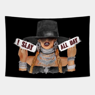 Women's I slay all day fashion Tapestry