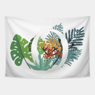 Plant Letter O Tapestry