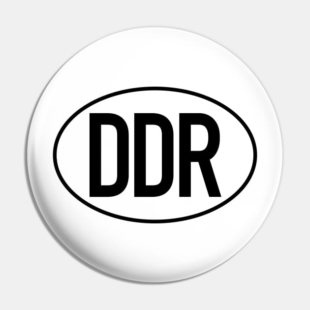 DDR license plate (single color) Pin by GetThatCar