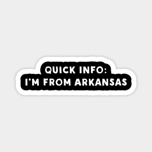 Arkansas Cool & Funny Magnet