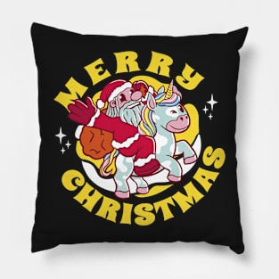 unicorn christmas, christmas unicorn, christmas, unicorn, unicorn shirt, christmas horse, horses shirt Pillow