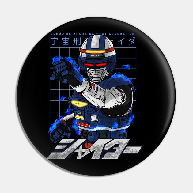 Uchuu Keiji Shaider : Next Generation Pin by CoretanVector