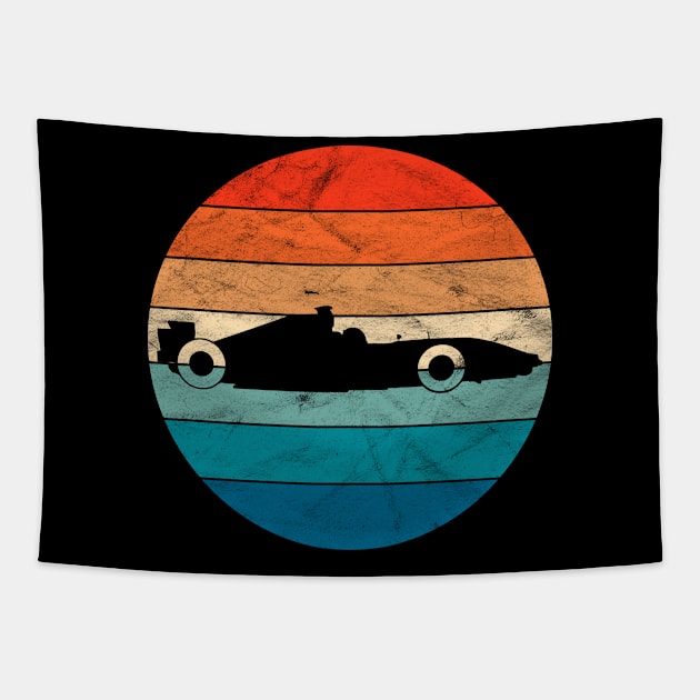 Vintage Formula Car Tapestry by ChadPill