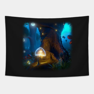 Magical forest Tapestry