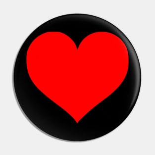 Red Hearts Pin