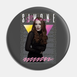 simone simons /// Epica Retro Style Fan Art Pin