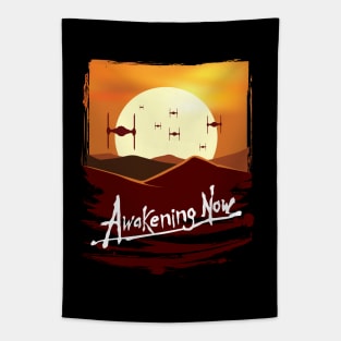 Awakening Now -TIE FIGHTERS Tapestry