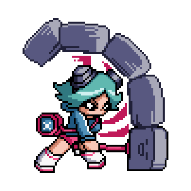 Ramona Flowers Sprite by SpriteGuy95