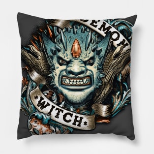 The Demon Witch Lion Pillow