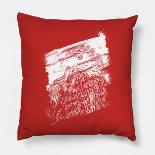 d brushed Eagle Pillow