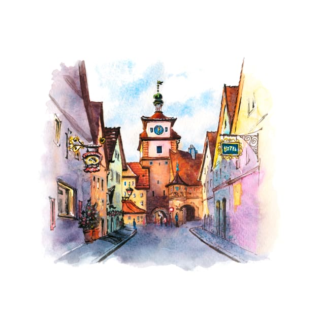 Rothenburg ob der Tauber, Bavaria by kavalenkava