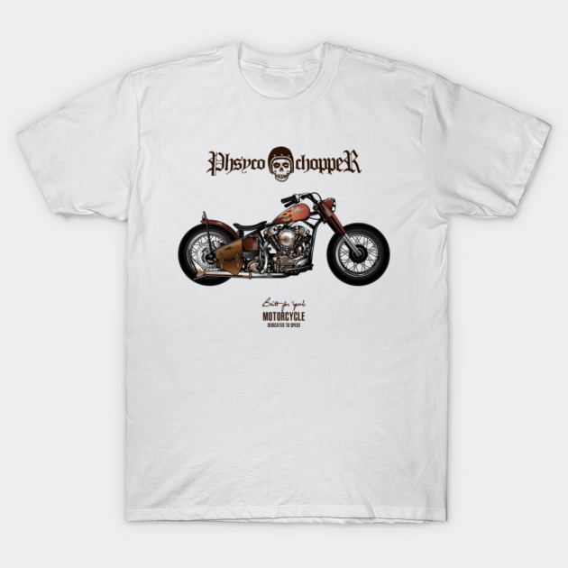 chopper motorcycle - Chopper Motorcycle - T-Shirt | TeePublic