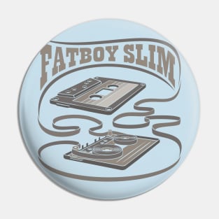 Fatboy Slim Exposed Cassette Pin