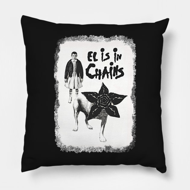 El Is In Chains Pillow by EstrangedShop