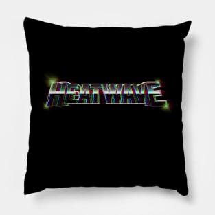 HEATWAVE (Sound Or Silence Logo) #6 (GLITCH) Pillow