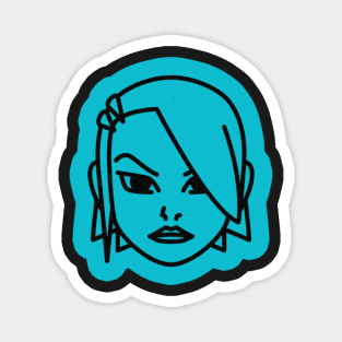 Jet Set Radio Portrait Icon - Cube Magnet