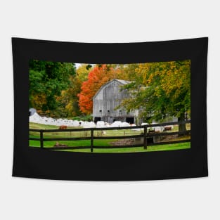 autumn landscape in the countryside Tapestry