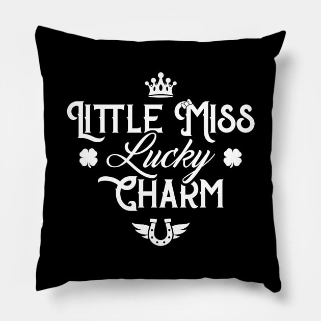 Little Lucky Charm St Patricks Day Pregnancy Pillow by trendingoriginals