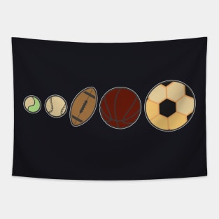 Soccer Ball Evolution Tapestry