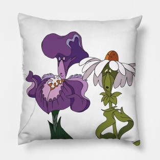 Flowers in Wonderland Pillow