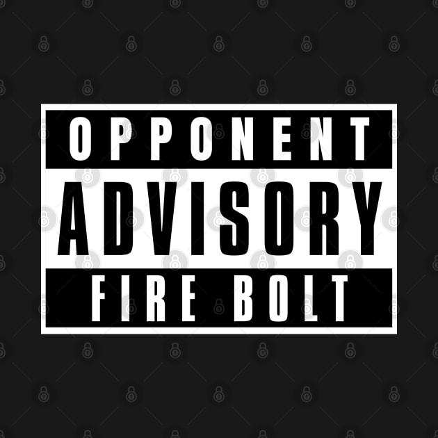 Opponent Advisory Fire Bolt | DnD Spell by DungeonDesigns