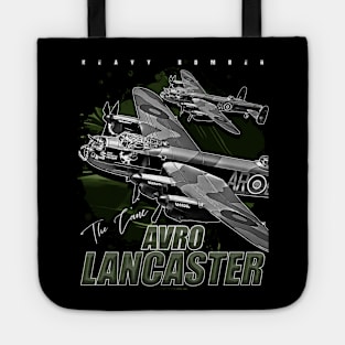 Avro Lancaster Vintage Aircraft Bomber Tote