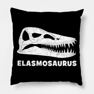 Elasmosaurus skull Pillow