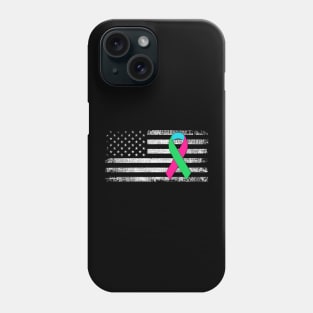 Metastatic Breast Cancer Awareness Shirts Warriors Women Girls Phone Case