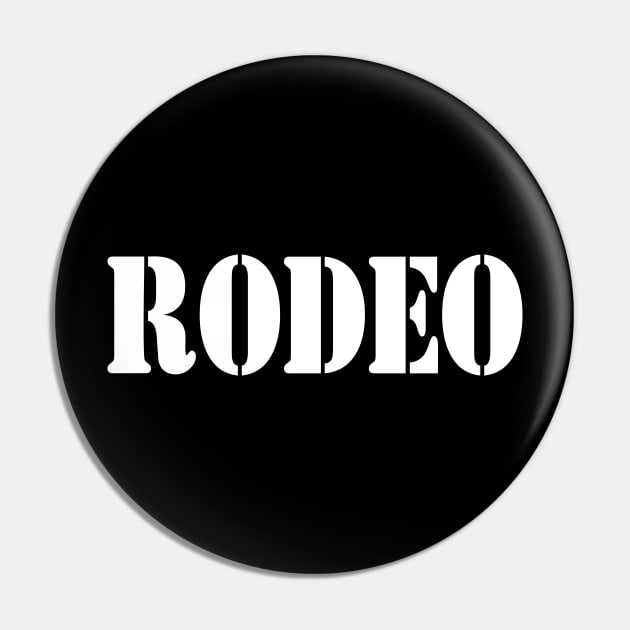 Rodeo Pin by Edy