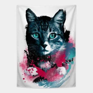 Galaxy Cat Tapestry