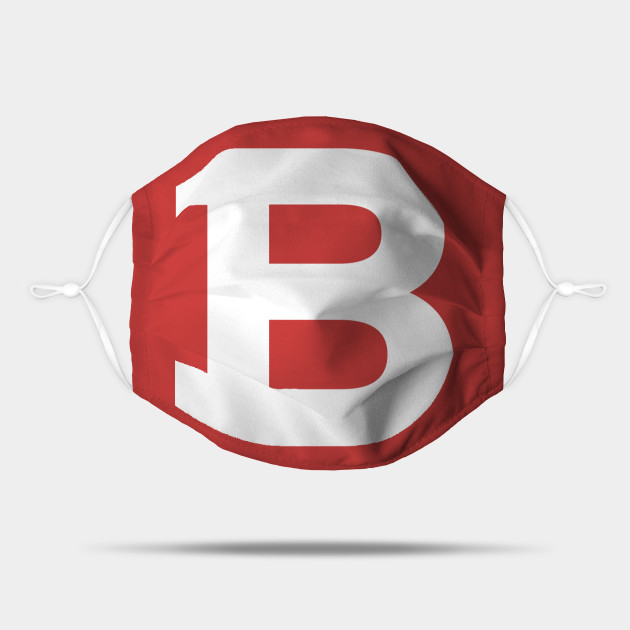 B Emoji Red White Funny Meme Halloween Costume B Emoji Mask Teepublic